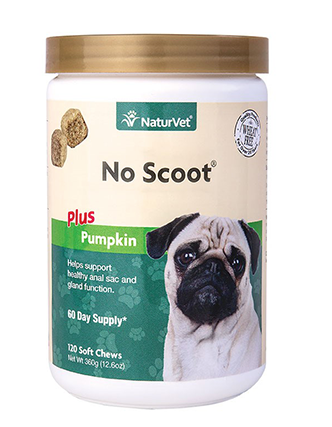 NATURVET NO SCOOT SOFT CHEW FOR DOGS (120 CT)