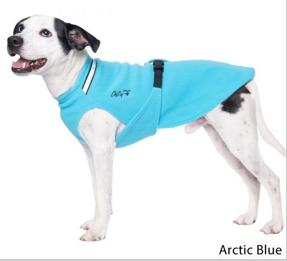 CHILLY DOGS SWEATER ARTIC BLUE SIZE 28