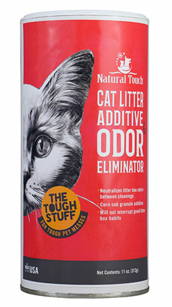 NILODOR NATURAL TOUCH CAT LITTER DEODORIZING ADDITIVE 11 OZ