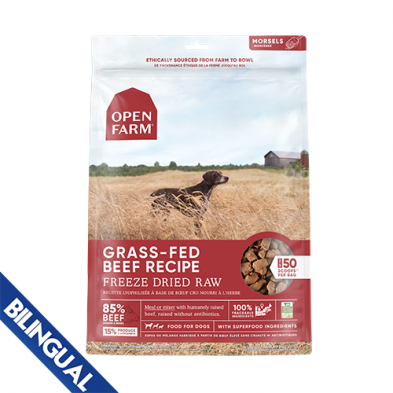 Open farm sales beef dog food