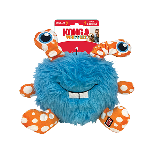 KONG WHIPPLES ASSORTED DOG TOY