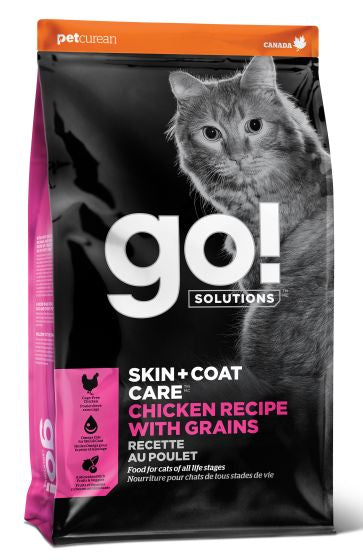 GO SKIN + COAT CHICKEN CAT 16LB