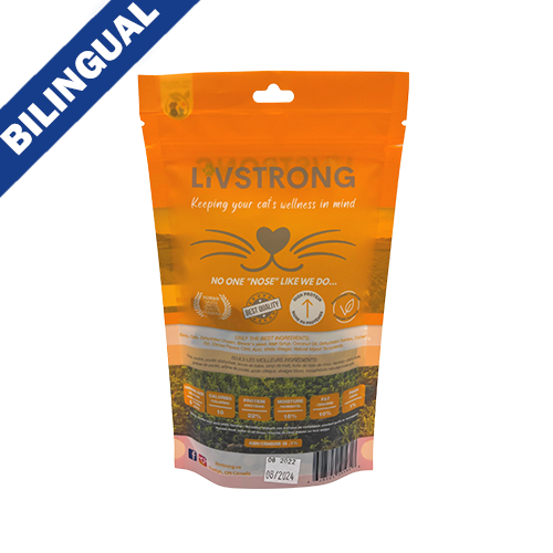 LIVSTRONG CHICKEN SOFT TREATS FOR CATS 70GM