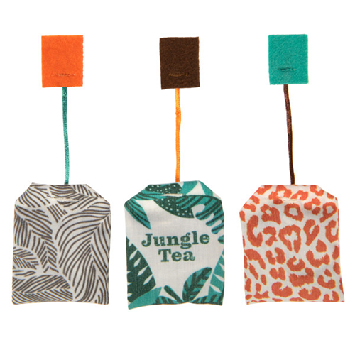 INSTINCTS BY SMARTYKAT TRICKY TEA HAPPYNIP SILVERVINE & CATNIP FILLED TOSS & BAT CAT TOYS, SET OF 3