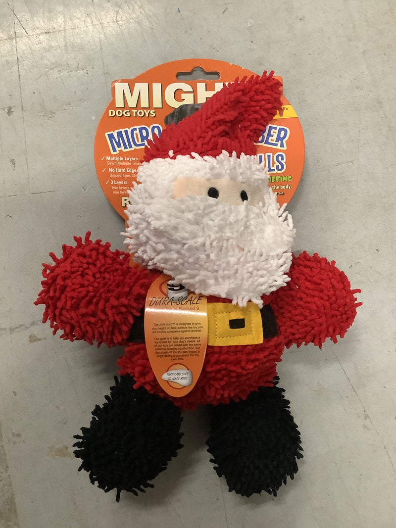 TUFFY MIGHTY MICROFIBER BALL SANTA MED
