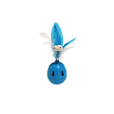 PETPALS GROUP© TUMBLER CAT TOY BLUE