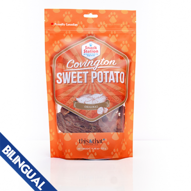 THIS & THAT SNACK STATION COVINGTON SWEET POTATO ORIGINAL 325 GM