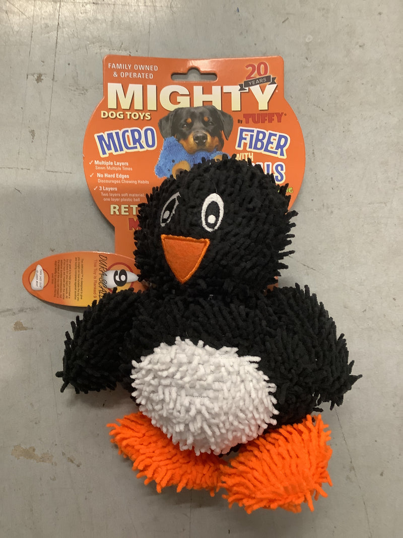 TUFFY MIGHTY MICROFIBER BALL PENGUIN MED
