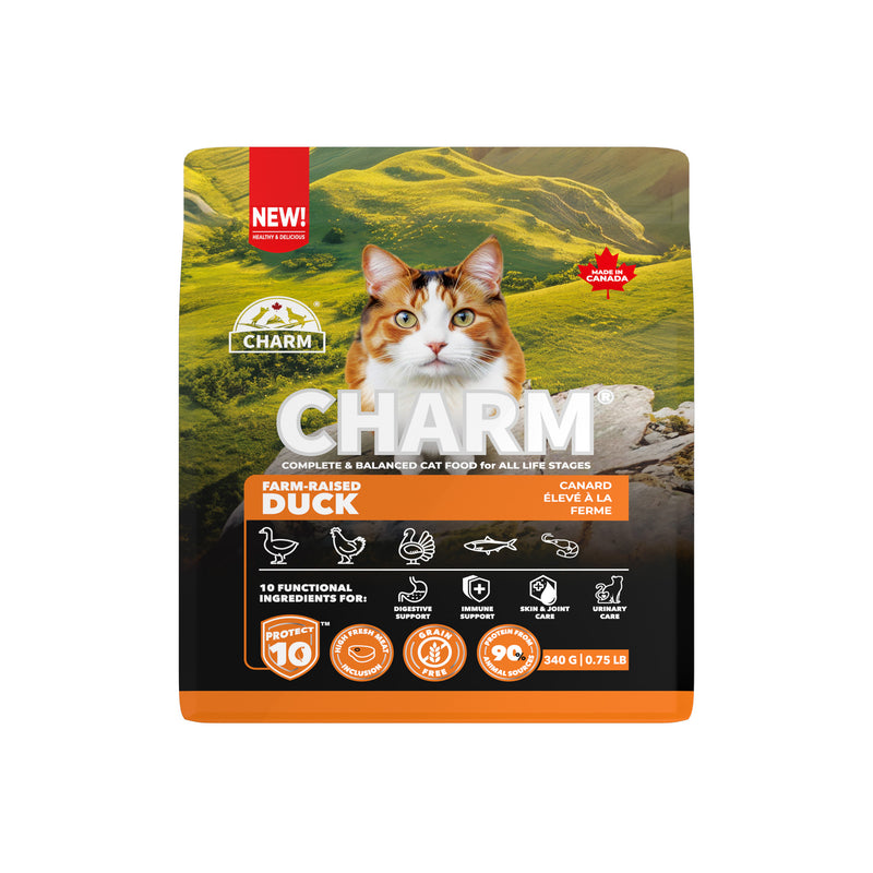 CHARM FARM-RAISED DUCK 1.5KG CAT FOOD