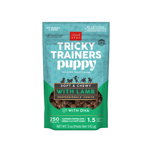 CLOUD STAR TRICKY TRAINERS PUPPY MINI LAMB 5 OZ