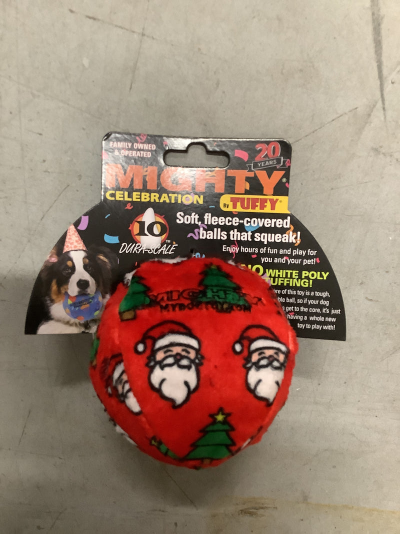 TUFFY MIGHTY NO - STUFF XMAS BALL MED