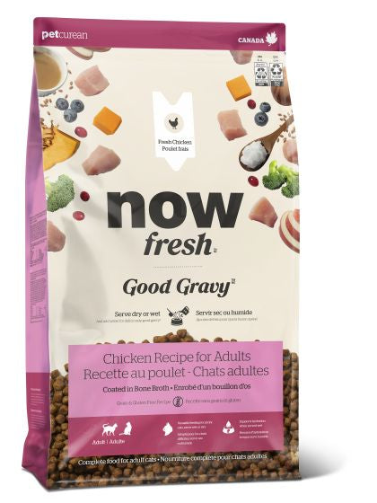 NOW FRESH GOOD GRAVY CHICKEN RECIPE GRAIN FREE CAT 8LB