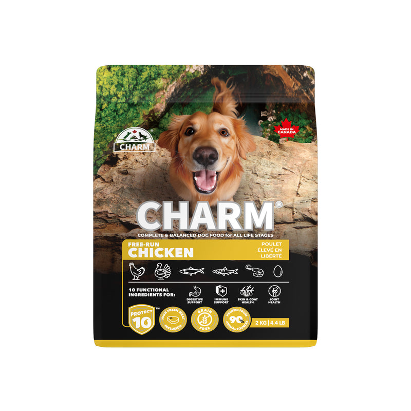 CHARM FREE-RUN CHICKEN 10KG DOG FOOD