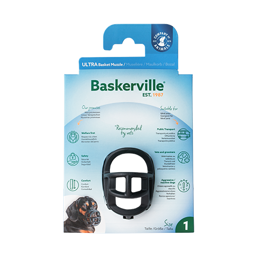 COMPANY OF ANIMALS BASKERVILLE ULTRA MUZZLE SIZE 1