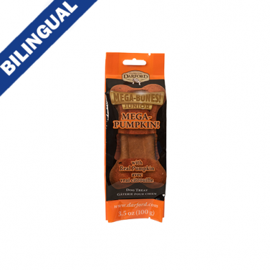 DARFORD MEGA JUNIORS PUMPKIN FLAVORED DOG TREAT