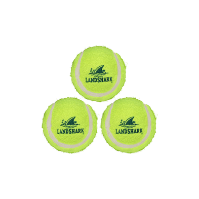MULTIPET LANDSHARK TENNIS BALLS DOG TOY (3 PACK)