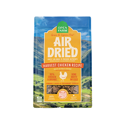 OPEN FARM AIR DRIED HARVEST CHICKEN RECIPE FOR DOGS 2LB
