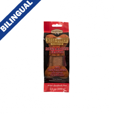 DARFORD MEGA JUNIORS BACON FLAVORED DOG TREAT