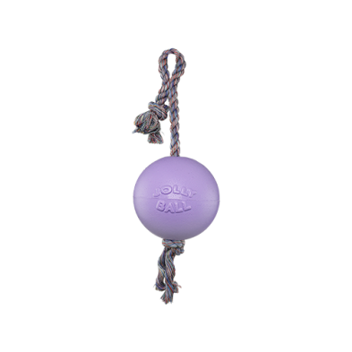 JOLLY PETS ROMP-N-ROLL LIGHT PURPLE 6" DOG TOY