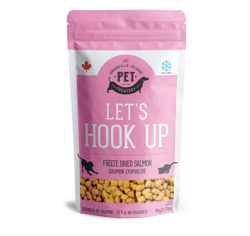 GRANVILLE LETS HOOK UP SALMON FREEZE DRIED TREATS DOG & CAT 50G
