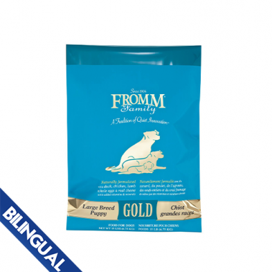 FROMM GOLD LARGE BREED PUPPY DRY DOG FOOD 15LB