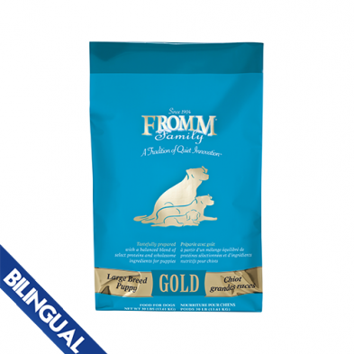 FROMM GOLD LARGE BREED PUPPY DRY DOG FOOD 30LB