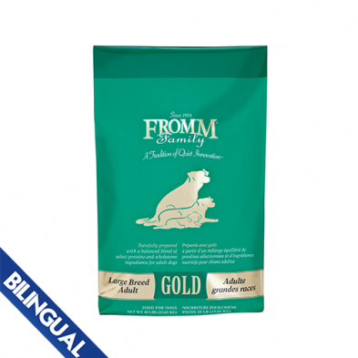 FROMM GOLD LARGE BREED ADULT DRY DOG FOOD 30LB