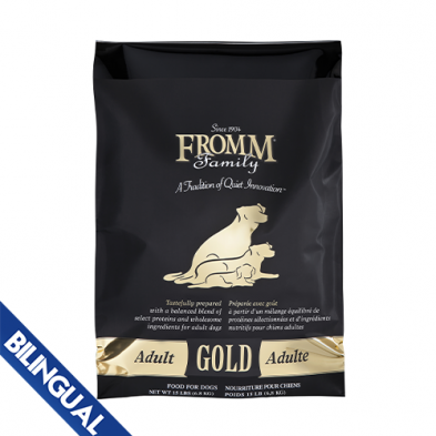 FROMM GOLD ADULT DRY DOG FOOD 15LB