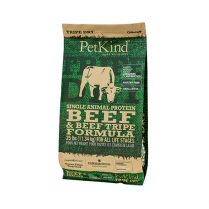 PETKIND TRIPE DRY SINGLE ANIMAL PROTEIN BEEF & BEEF TRIPE FORMULA DRY DOG FOOD 25 LB
