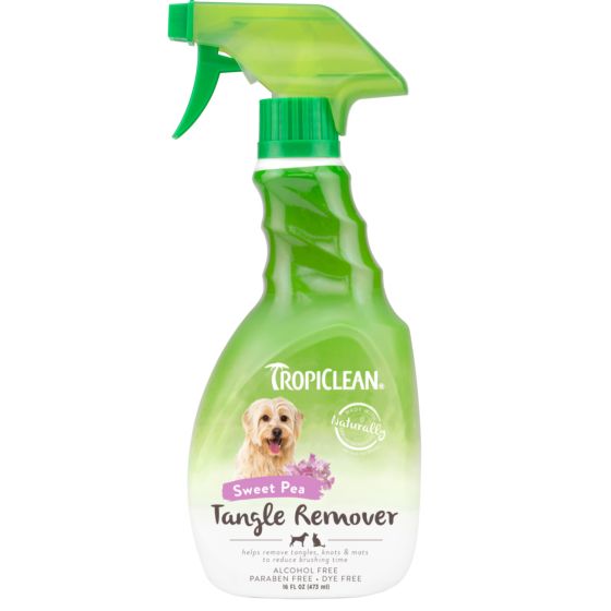 TROPICLEAN TANGLE REMOVER fOR PETS 16OZ