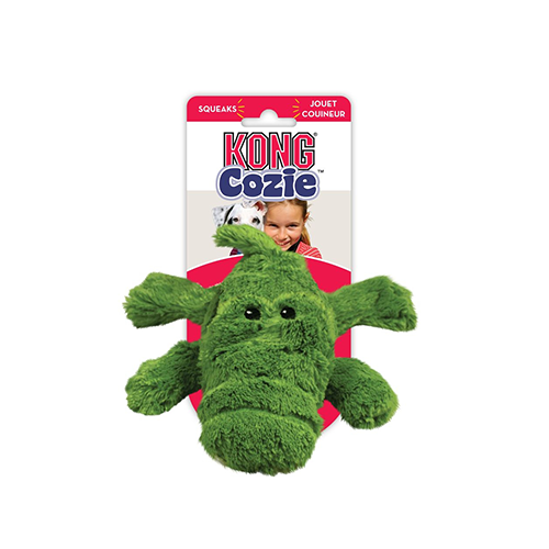 KONG COZIE ALI ALLIGATOR MEDIUM DOG TOY