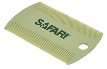 SAFARI DOUBLE SIDED FLEA COMB CAT 1PC