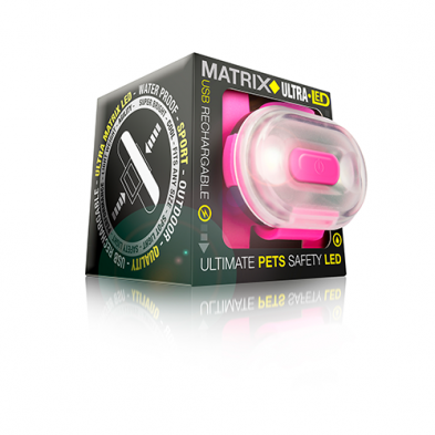 MAX & MOLLY URBAN PETS MATRIX ULTRA LED SAFETY LIGHT
