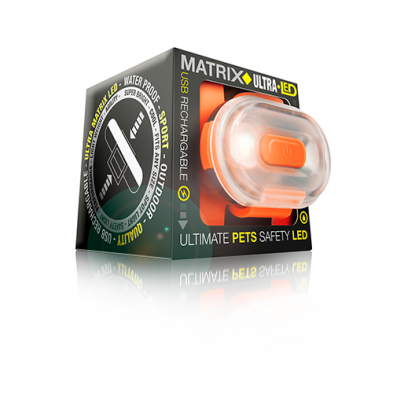 MAX & MOLLY URBAN PETS MATRIX ULTRA LED SAFETY LIGHT