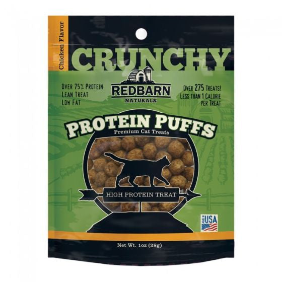 REDBARN CAT PROTEIN PUFFS CHICKEN CAT 1PC