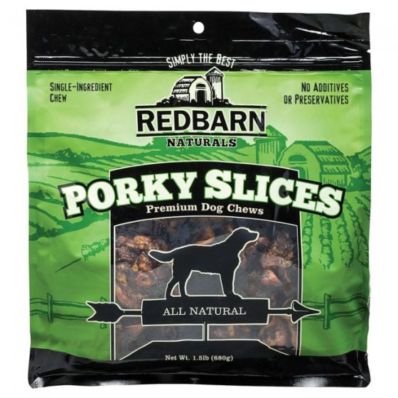 REDBARN PORKY SLICES DOG 8PK