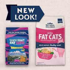 NATURAL BALANCE FAT CATS CHICKEN AND SALMON LOW CALORIE CAT 6LB