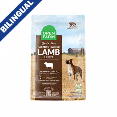 OPEN FARM PASTURE-RAISED LAMB DRY DOG FOOD 11LB