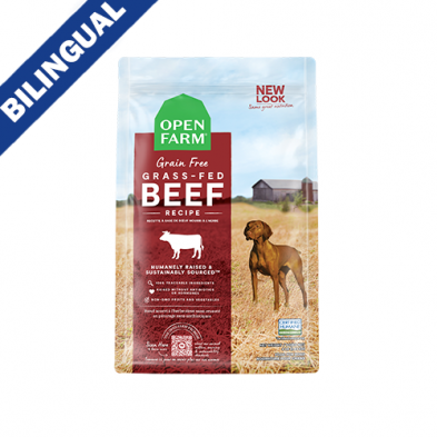 OPEN FARM GRASS-FED BEEF DRY DOG FOOD 11 LB