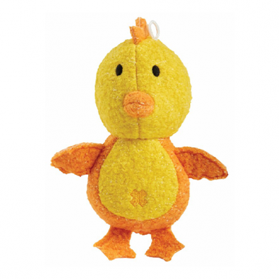SPUNKY PUP WOOLIES PLUSH CHICKEN DOG TOY