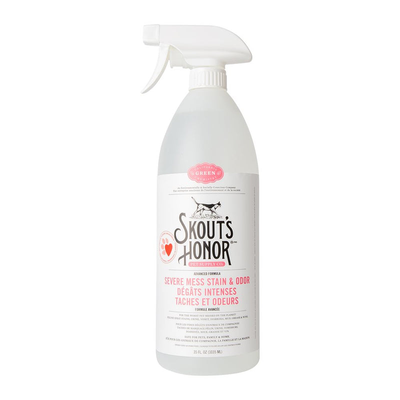 SKOUT’S HONOR - STAIN & ODOR SEVERE MESS ADVANCED FORMULA 35FL OZ (CAT)