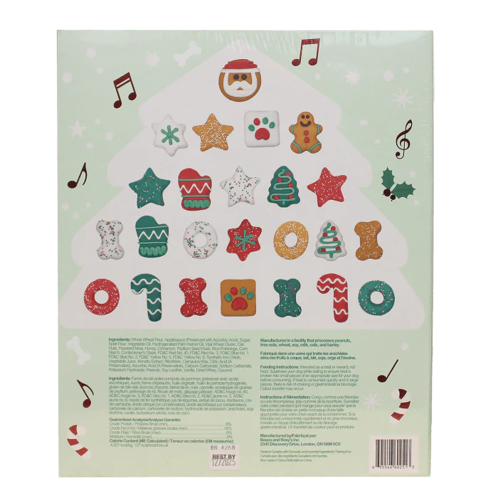 BOSCO & ROXY’S - BARK THE HALLS ADVENT CALENDAR FOR DOGS (2024)