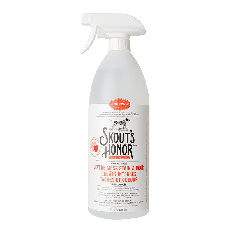 SKOUT’S HONOR - STAIN & ODOUR SEVERE MESS ADVANCED FORMULA 35OZ (DOG)