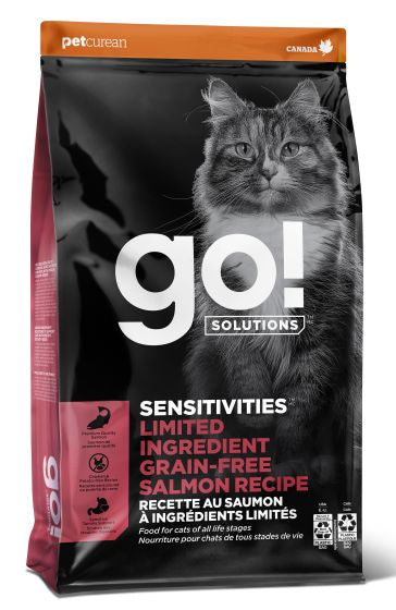 GO SENSITIVITIES LID GRAIN FREE SALMON CAT 12LB