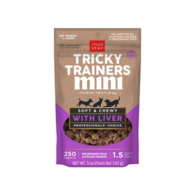 CLOUD STAR TRICKY TRAINERS PUPPY MINI LIVER 5 OZ