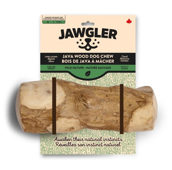 JAWGLER JAVA WOOD DOG CHEW WILD NATURE TASTE - XLARGE DOG
