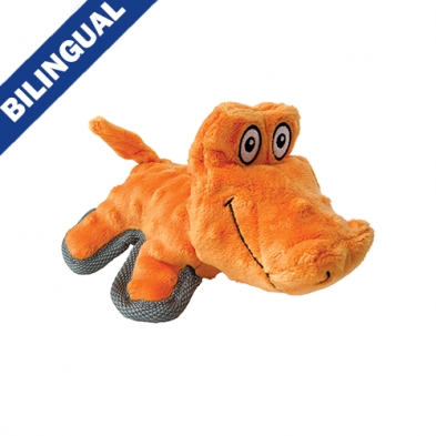 FOUFOUBRANDS FOUFIT MINI TUFFS GATOR DOG TOY
