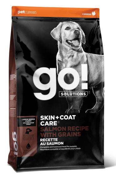 GO SKIN + COAT SALMON LARGE BREED PUPPY 25LB
