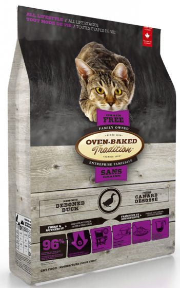OVEN-BAKED TRADITION GRAIN FREE DUCK CAT 5LB