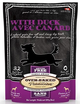 Oven-Baked Tradition Soft And Chewy Duck Dog 8oz